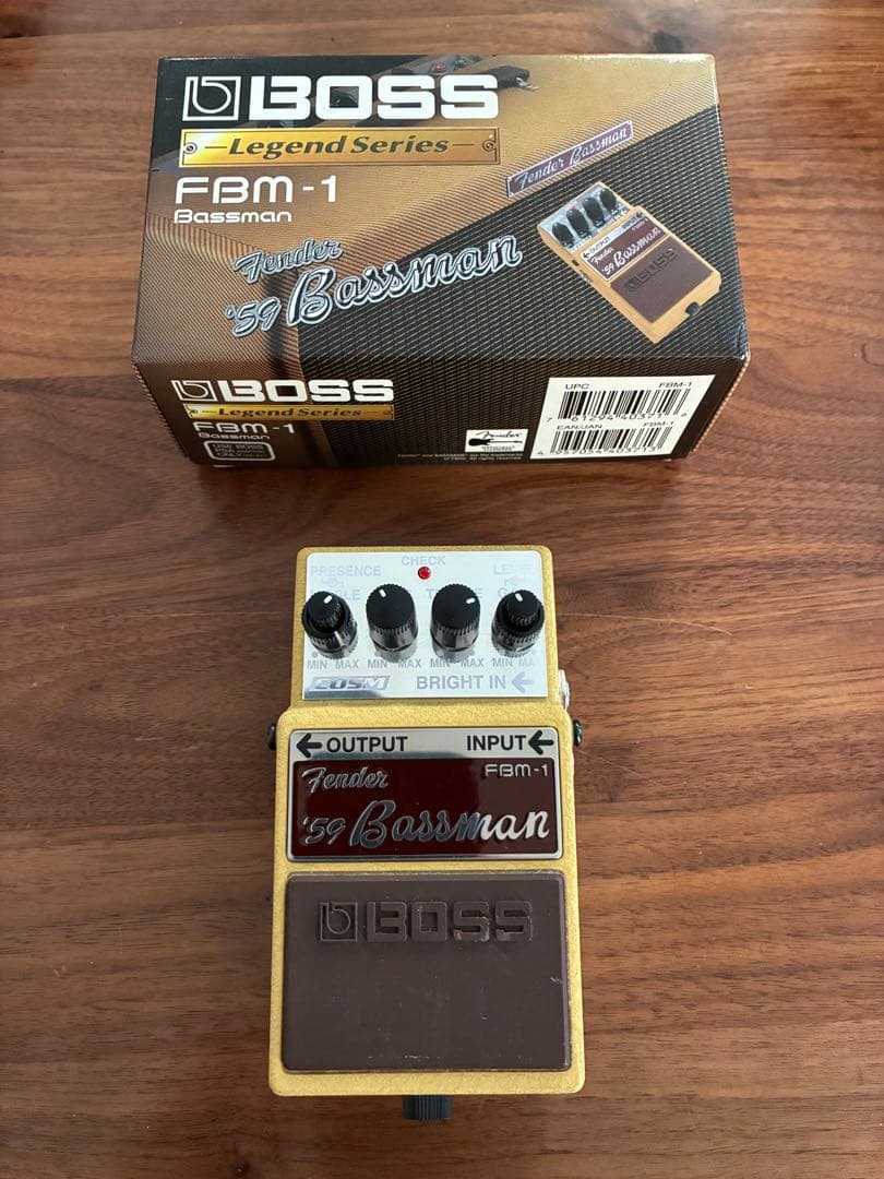 BOSS FBM-1 Fender '59 Bassman エフェクター 美品 - メルカリ