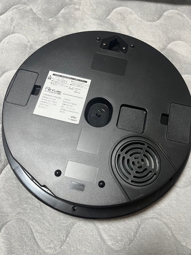 Perfume からくり時計　10周年記念　掛け時計 台座あり　リズム時計