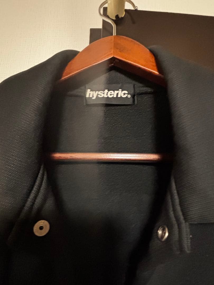 hysteric glamourボタンアップジャケット ブラック