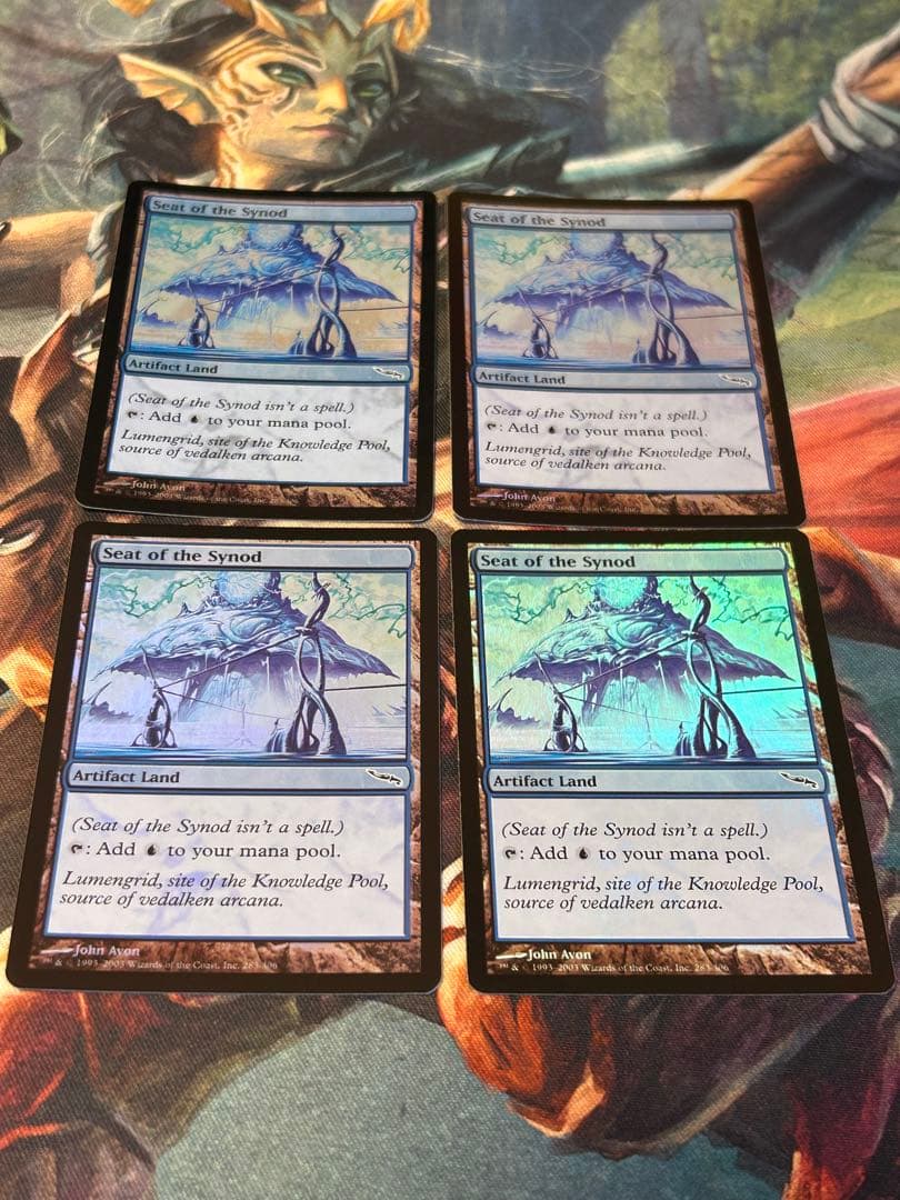 教議会の座席/英語版/foil/4枚セット 教議会の座席 Seat of the Synod 英語版FOIL4枚セット 教議会の座席