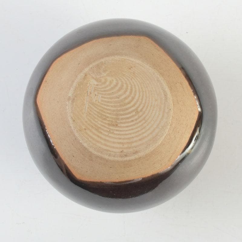 茶道具 瀬戸焼 桶谷定一造 文琳茶入 仕覆付 共箱 V 9501 - メルカリ