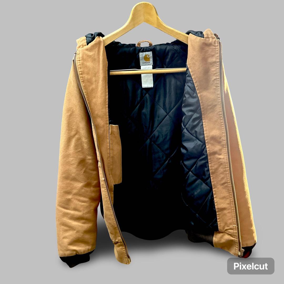Carhartt ブラウンアクティブジャケット