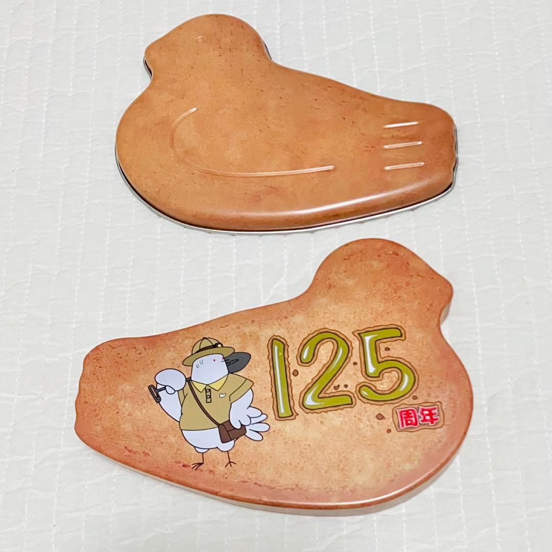 鳩サブレ125周年記念缶 鳩サブレ 限定缶 125周年 限定！鎌倉豊島屋「鳩