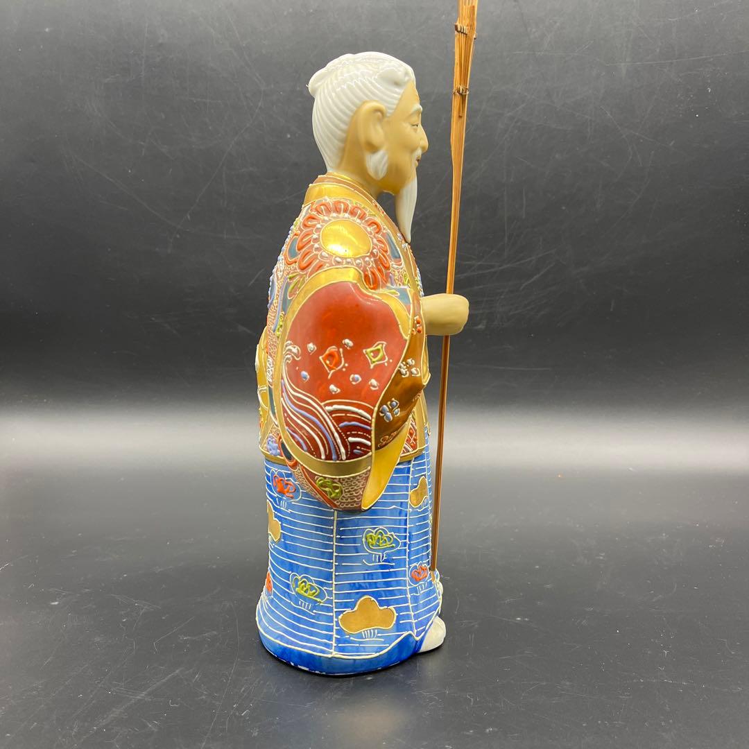 楽天市場】九谷焼 高砂 尉と姥（じょうとうば）人形 置物ギフト 贈リ物