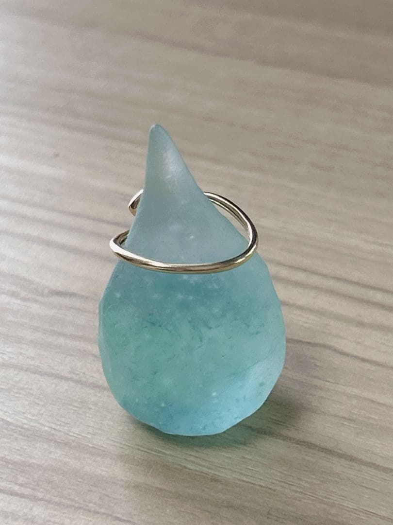 k18 リング　ハート　9号　刻印あり