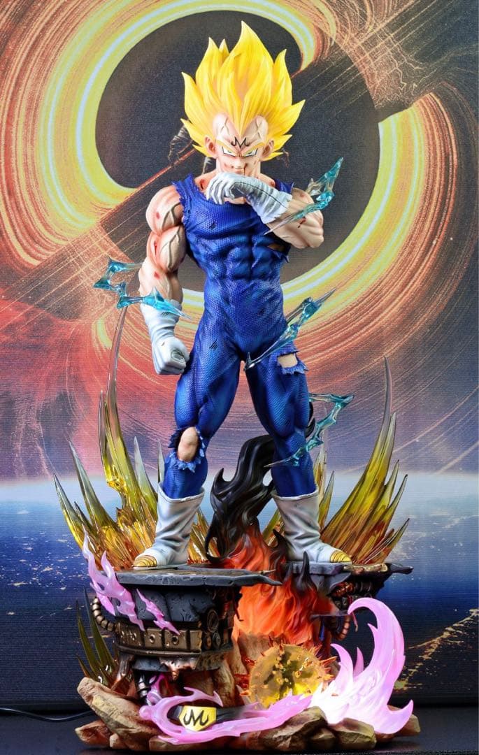 ドラゴンボール 1／4スケール 魔人ベジータ フィギュア ガレージキット