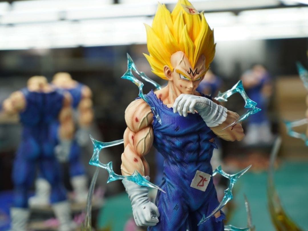 ドラゴンボール 1／4スケール 魔人ベジータ フィギュア ガレージキット