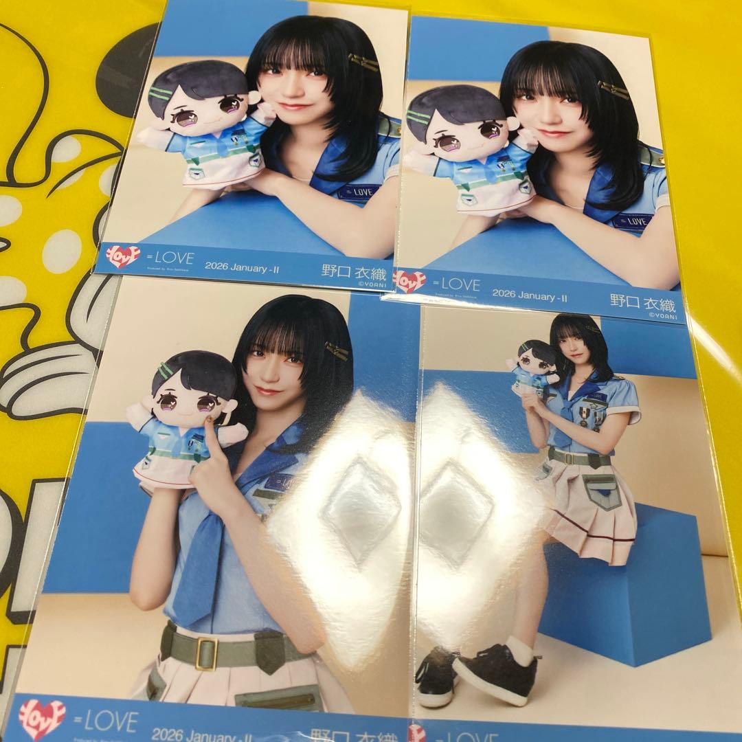 LOVE イコラブ モーリーファンタジー④ 生写真 野口衣織 - メルカリ