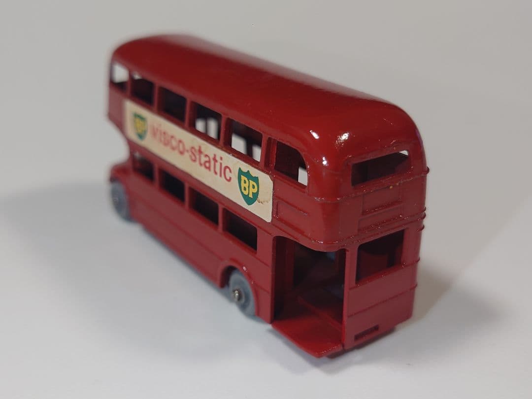 MATCHBOX No.5 LONDON BUS タイヤsilver 座席無し