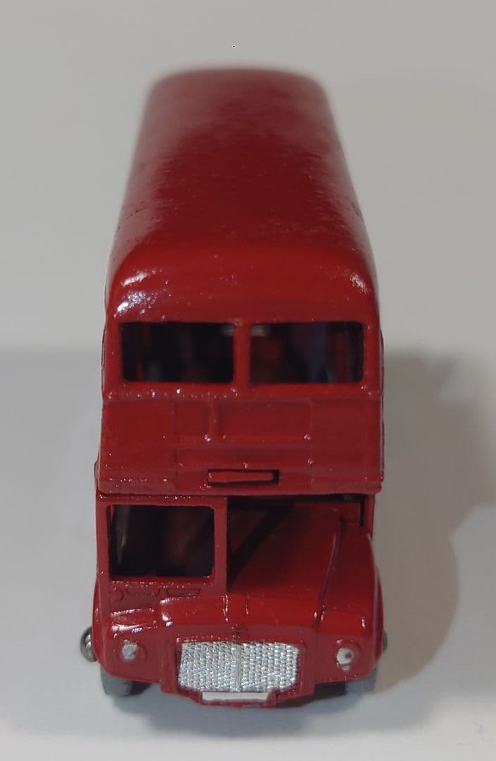 MATCHBOX No.5 LONDON BUS タイヤsilver 座席無し