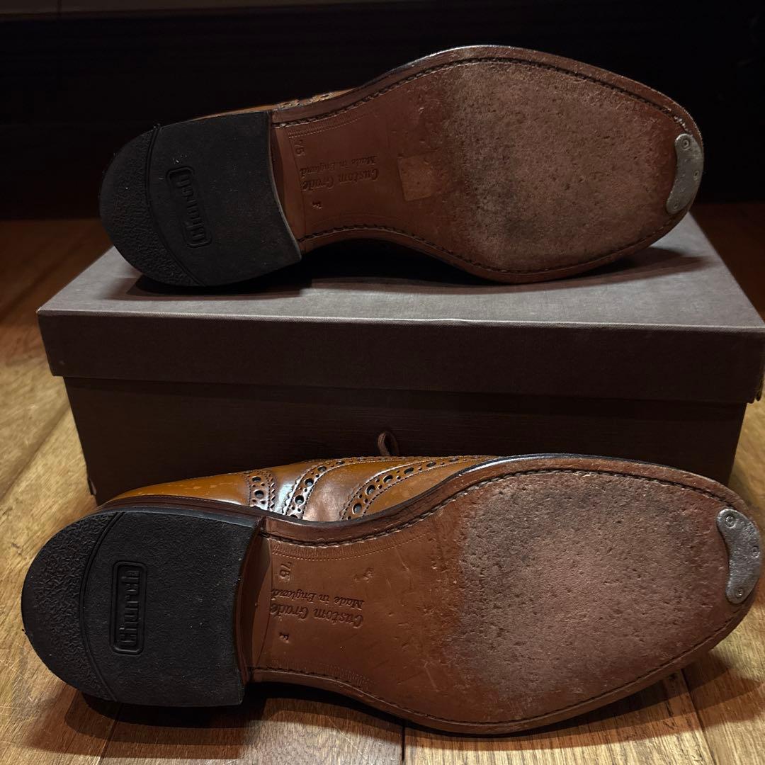 チャーチ CHURCH'S バーウッド BURWOOD 7.5 ブラウン