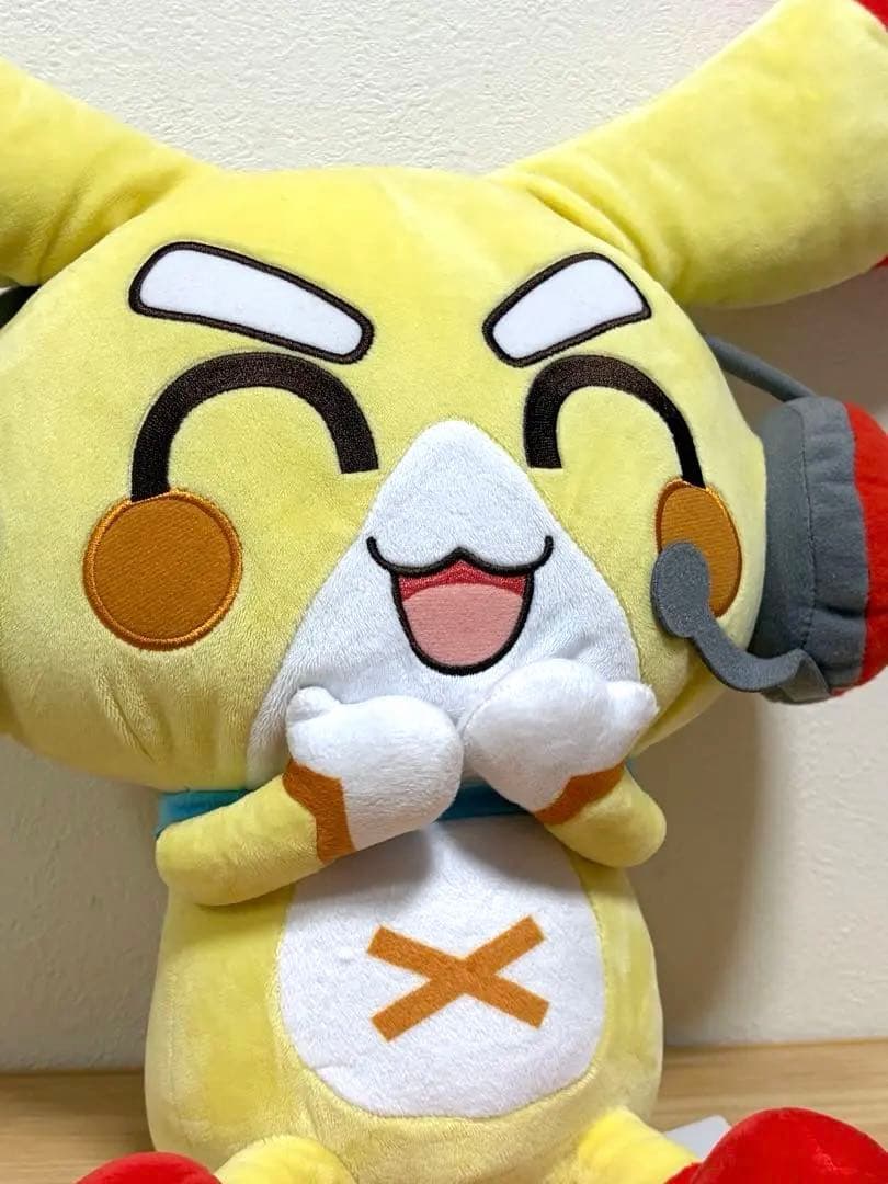 GIGO 限定 ペケペケ！ペケッツくん BIGぬいぐるみ　タグ付き