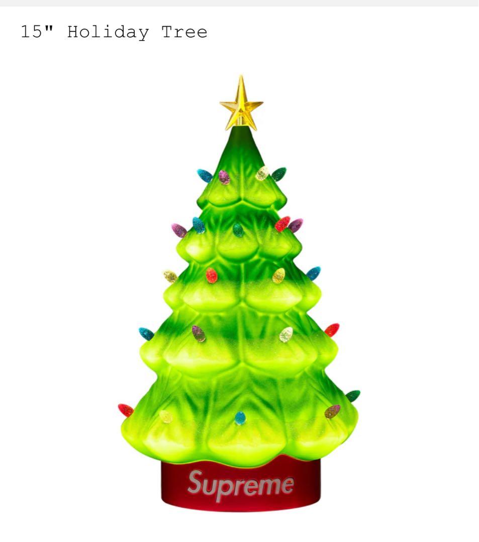 小物 supreme 15 holiday tree green