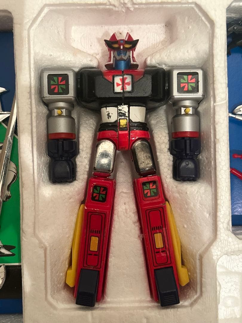 【当時品】世界の超合金 未来ロボ ダルタニアス 未来合体 ポピー