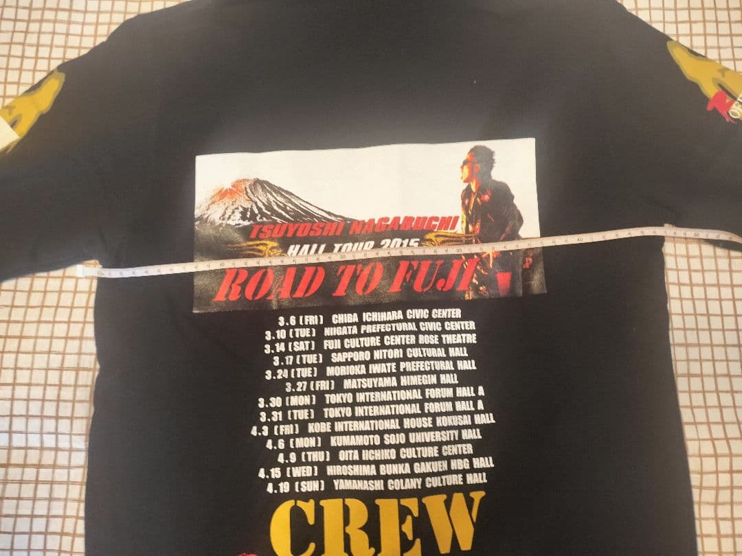 長渕剛　2015 ROAD TO FUJI　パーカー