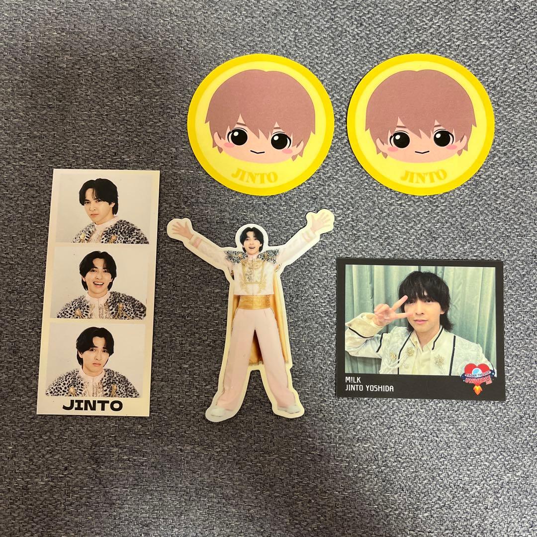 M!LK 吉田仁人 ステッカー＆カード