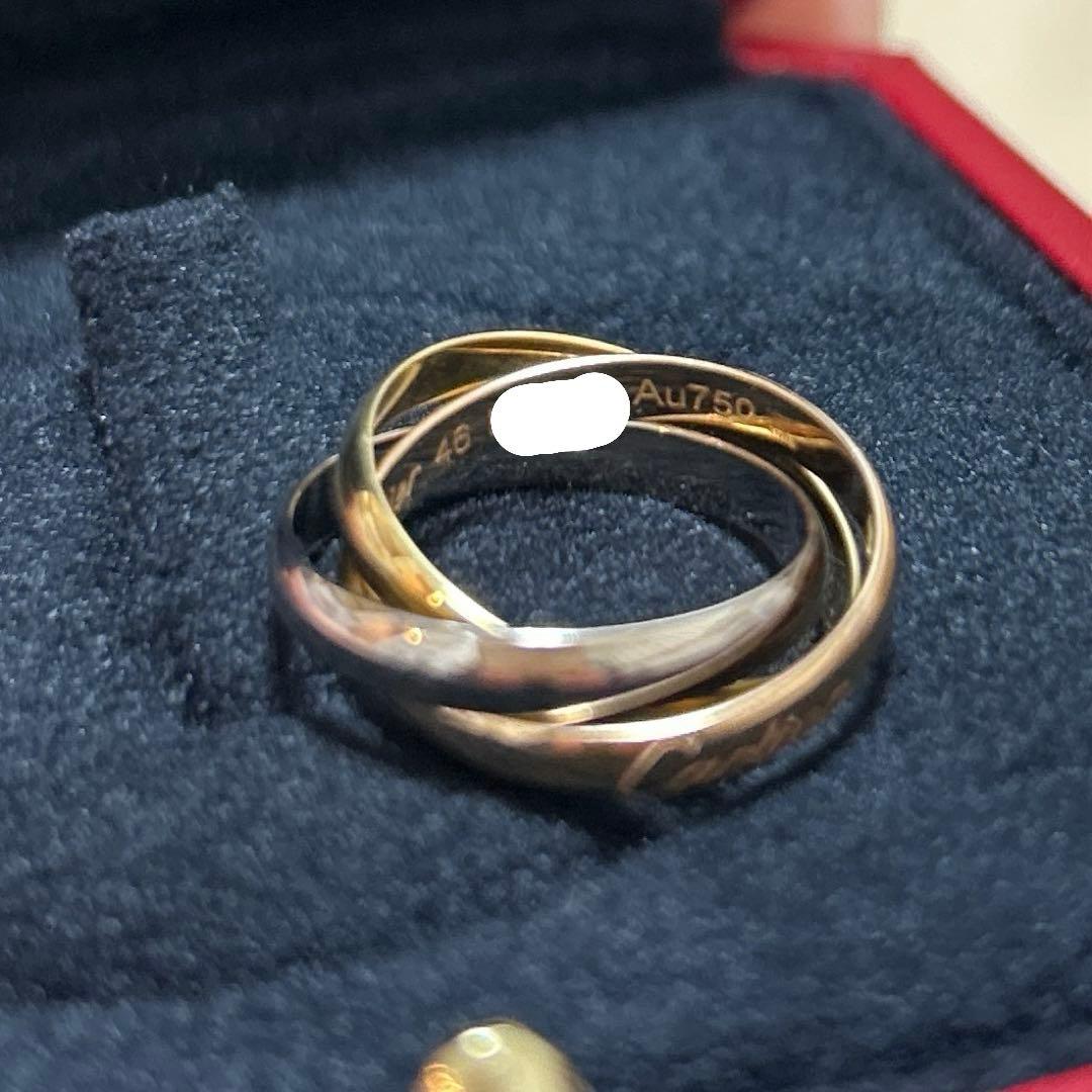 カルティエ　トリニティリング　6号