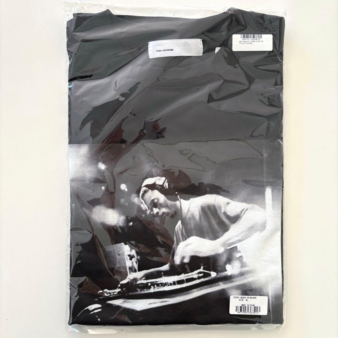 TOGA ARCHIVES JEFF MILLS Tシャツ XL TOGA x JEFF MILLS コラボ T