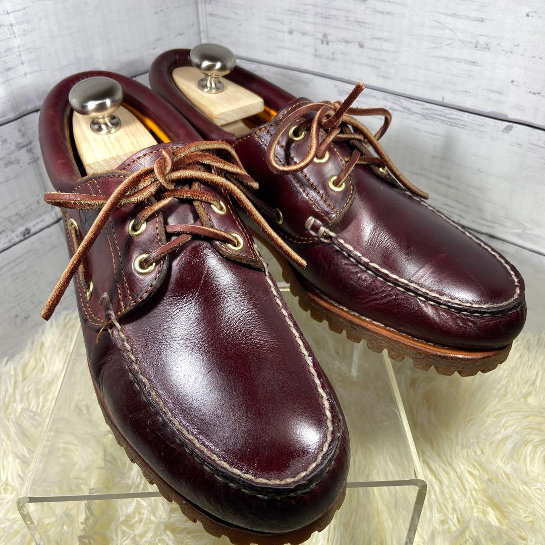 美品✨ティンバーランド✨3eye クラシックラグ デッキシューズ モカシン 本革