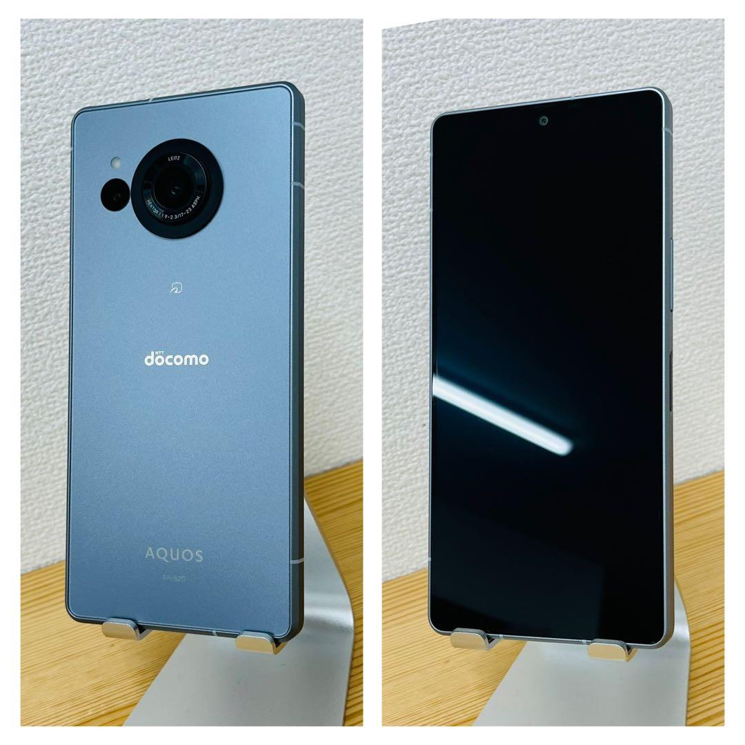 S AQUOS R8 SH-52D 256 GB ブルー SIMフリー 本体