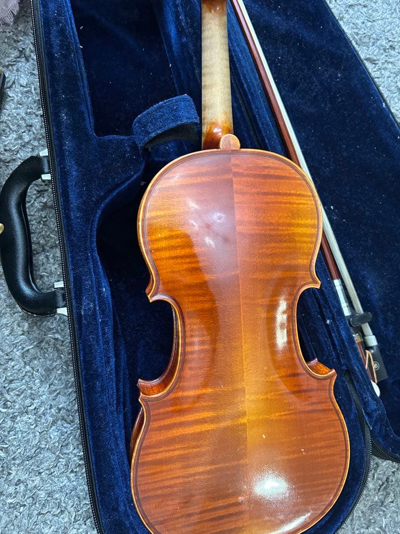 専用クラウスへフラー　分数1/2バイオリン弓付