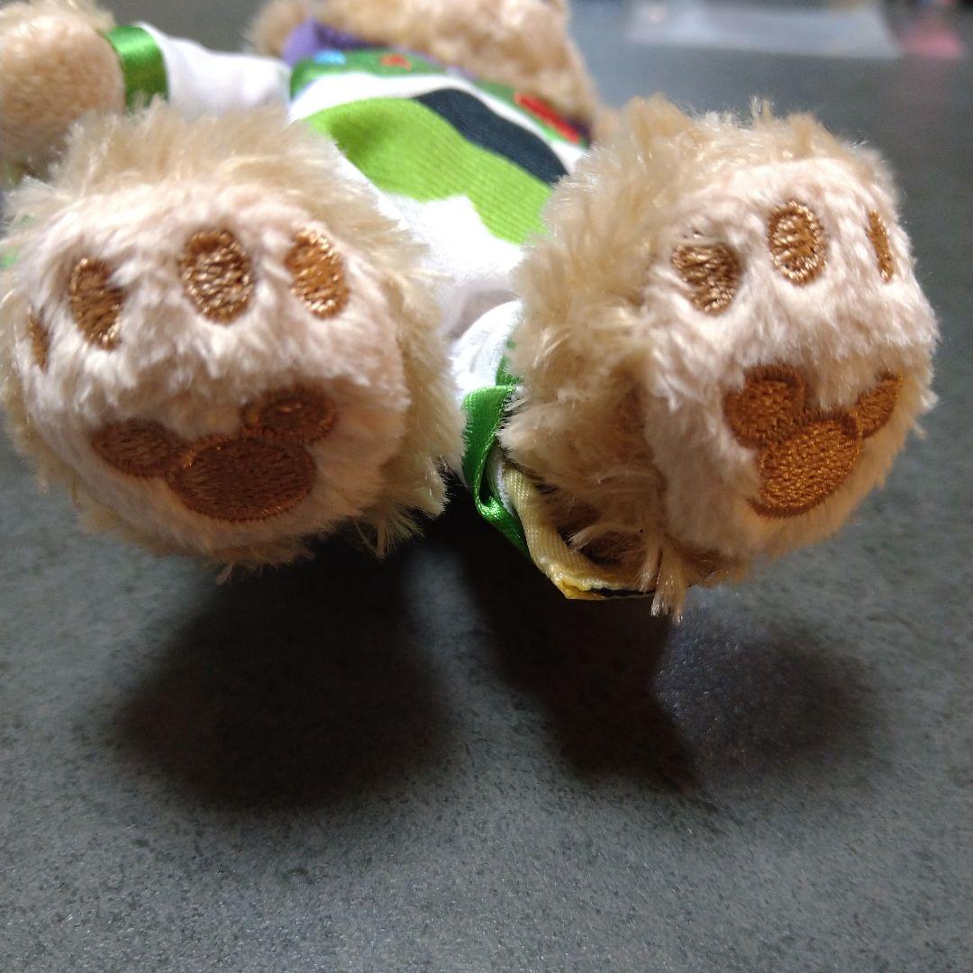 ダッフィー バズ・ライトイヤー 香港ディズニーランド ぬいぐるみキー