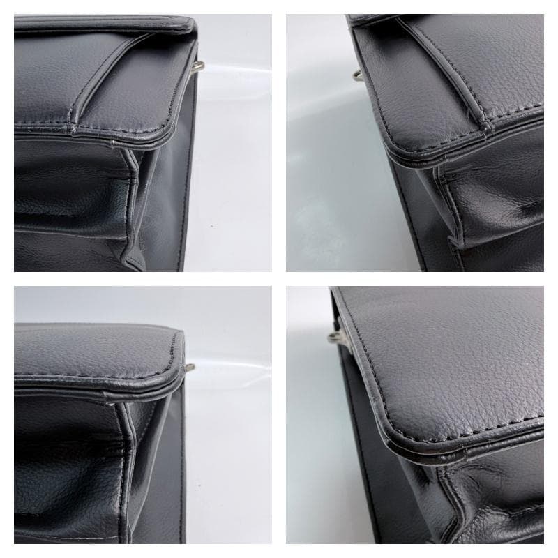 はち 美品 ダンヒル 2WAY ビジネスバッグ ショルダー A4 自立 黒