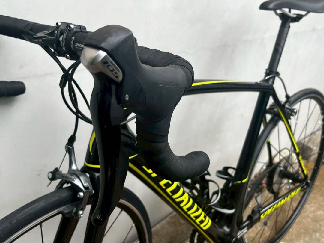 シャー芯 Specialized Tarmac ロードバイク ブラック/イエロー