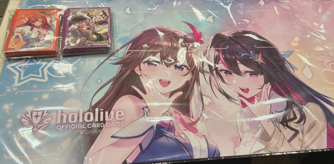 プレイマット ときのそら&AZKi スリーブ 一条莉々華常闇トワ＆ラプラス