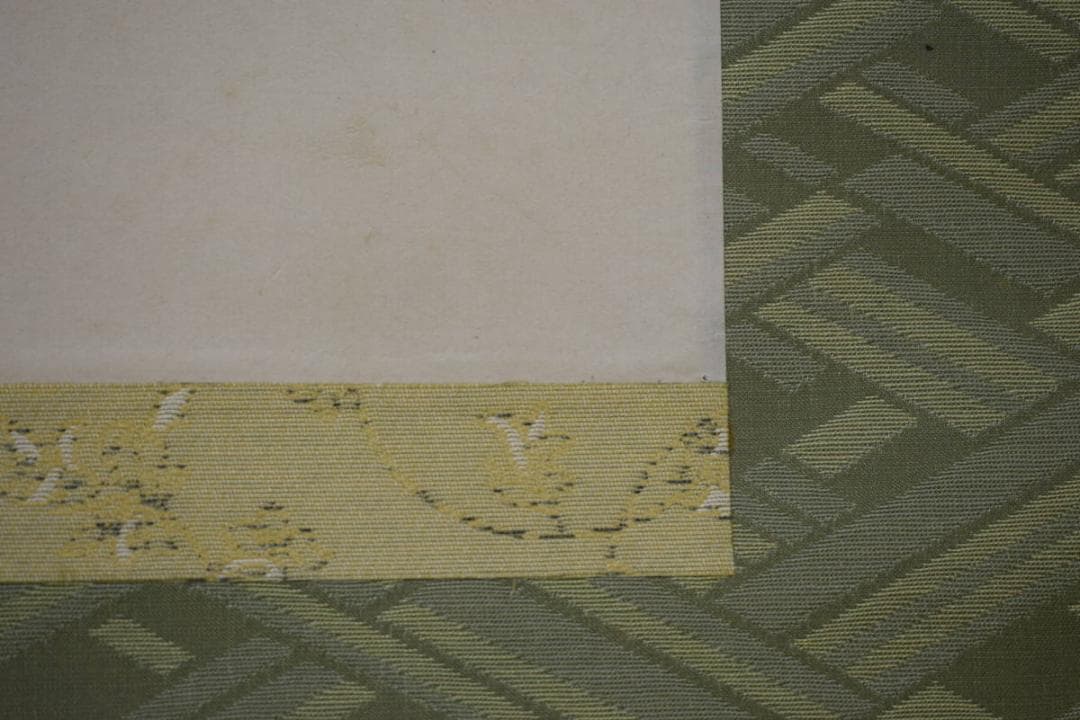 不詳/作者不詳/無花果/イチヂク図/布袋屋掛軸HI-273