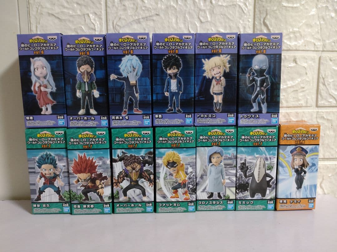 【超希少】僕のヒーローアカデミア　ワールドコレクタブルフィギュア　54体セット