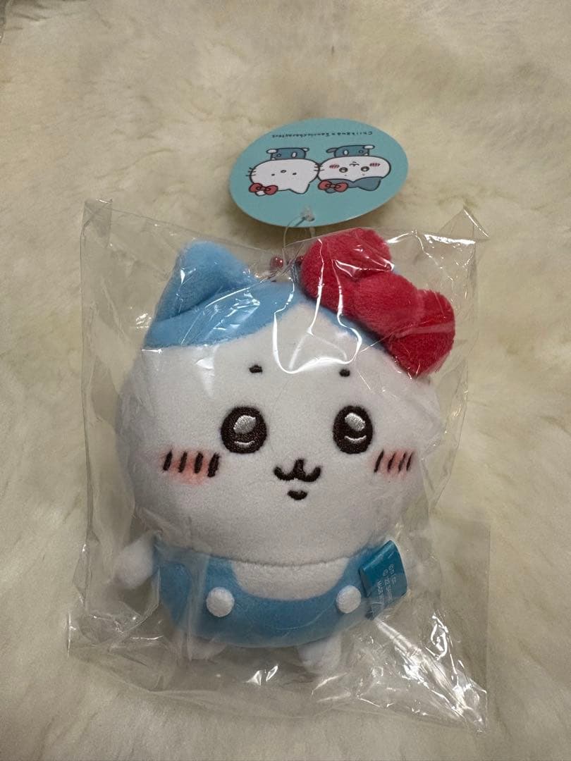 【新品未使用タグ付】ちいかわ×サンリオキャラクターズ ぷちミニマスコット7種