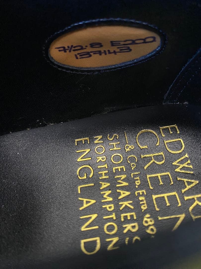 未使用 / Edward Green / CHELSEA / 左右サイズ違い