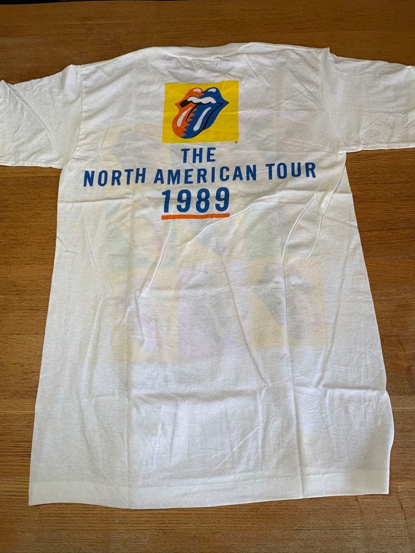 Rolling Stones 1989年北米ツアーTシャツ Lサイズ Rolling Stones 1989