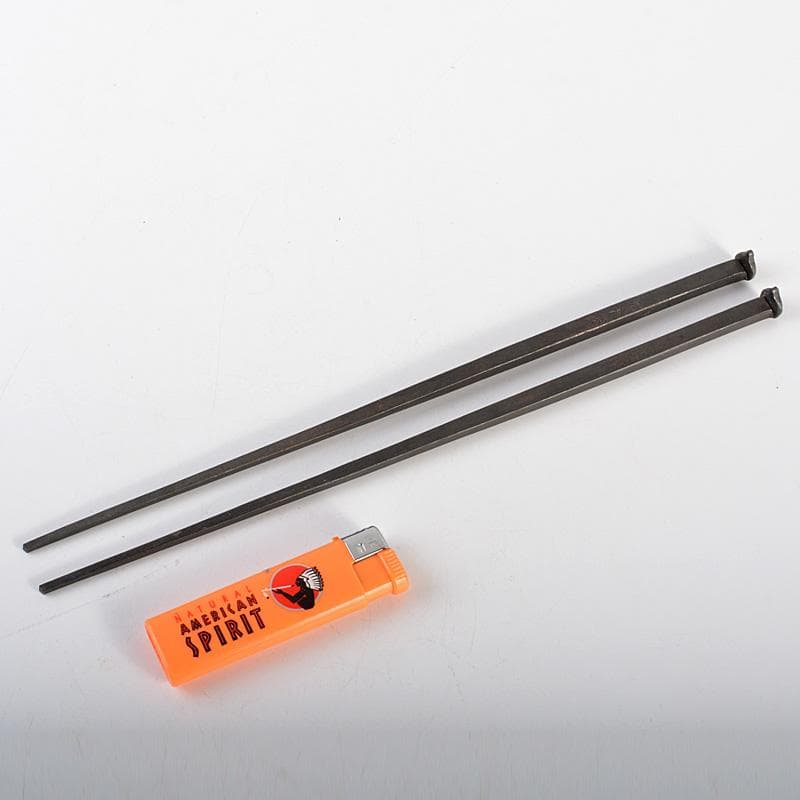 茶道具　明珍火箸　五十一代　明珍宗之作　火箸　箱付　C　6164