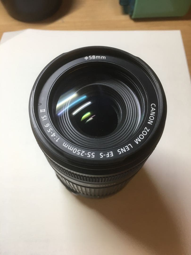 レンズ(ズーム) Canon EF-S 55-250mm f/4-5.6 IS II