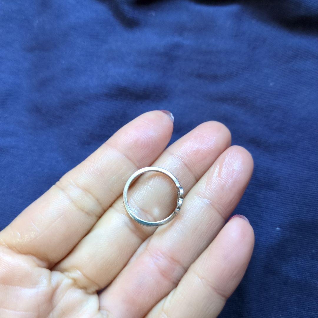 ティファニー センチメンタルハートリング pt950 11.5号