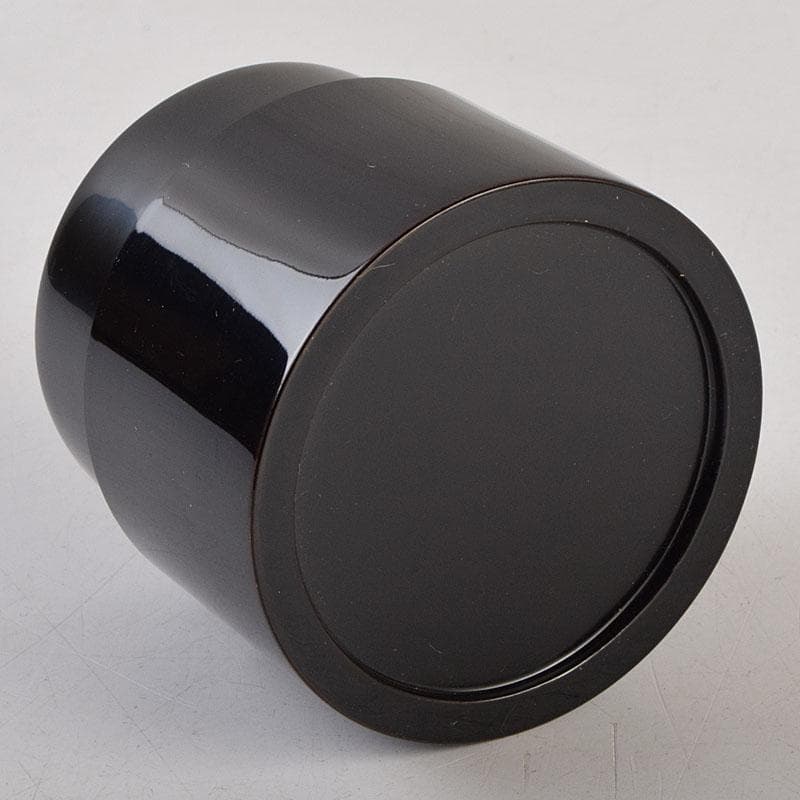 茶道具 塗師 越山作 銀杏蒔絵 中棗 共布共箱 V 9193 茶道具 塗師 越山