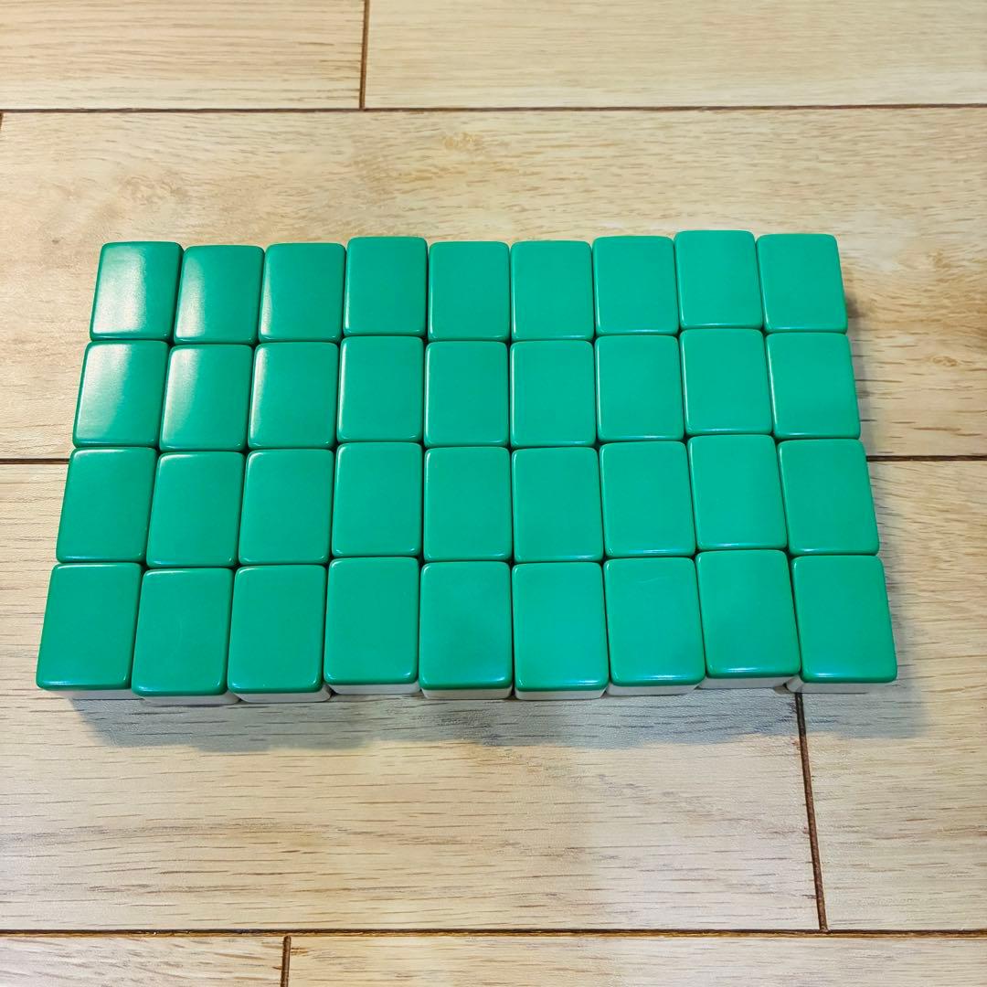 ミズノ 丸一 瑞雲 ずいうん 麻雀牌 背緑 箱付き