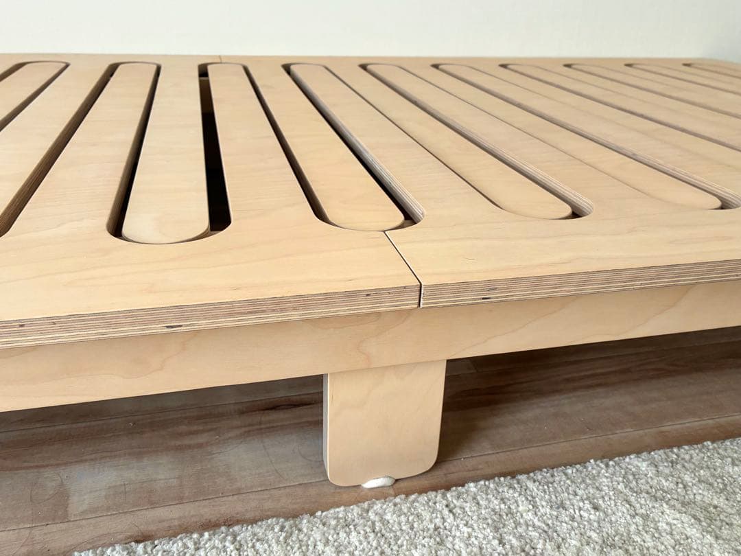 【good eighty%】 Back&Forth ベッド ナチュラル