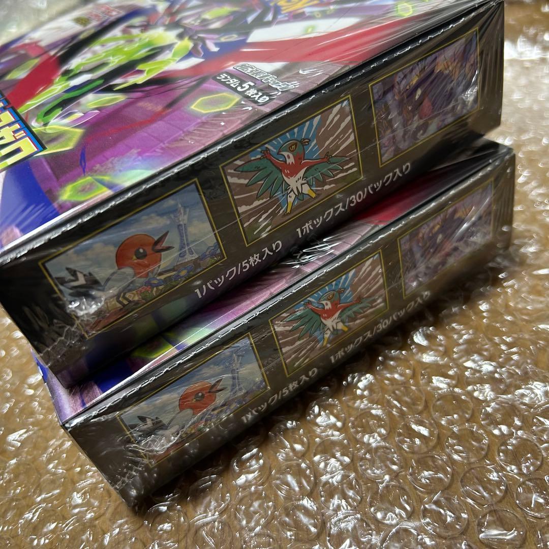 ポケモンカードゲーム ムニキスゼロ シュリンク付き　２Box