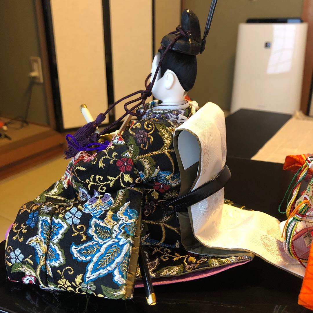 雛人形草園三五親王木胴本仕立て