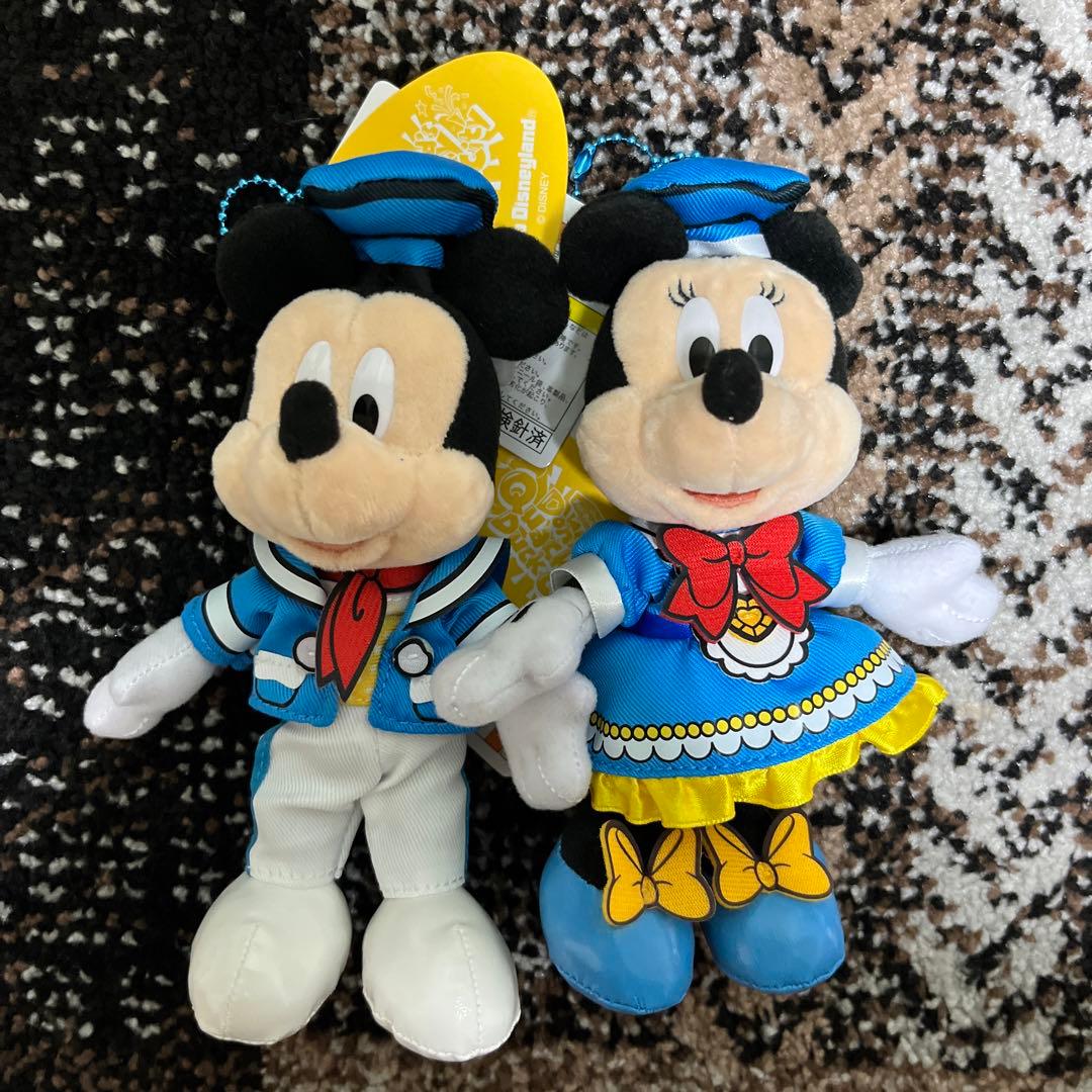 ディズニー パルパルーザ ぬいぐるみバッジ ぬいば ミニー ミッキー 2