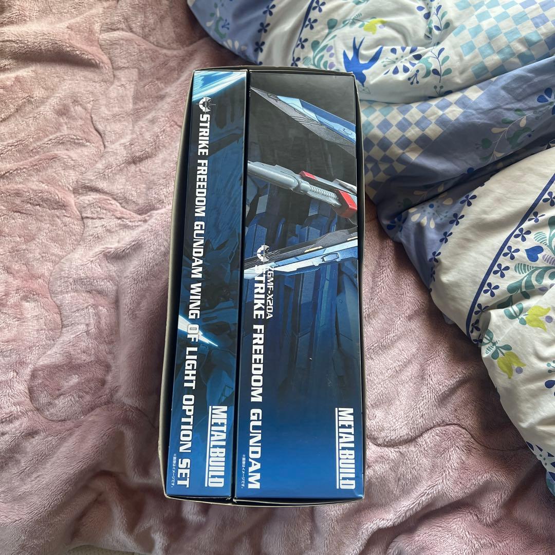 メタルビルド　L BUILD ストライクフリーダムガンダム&光の翼