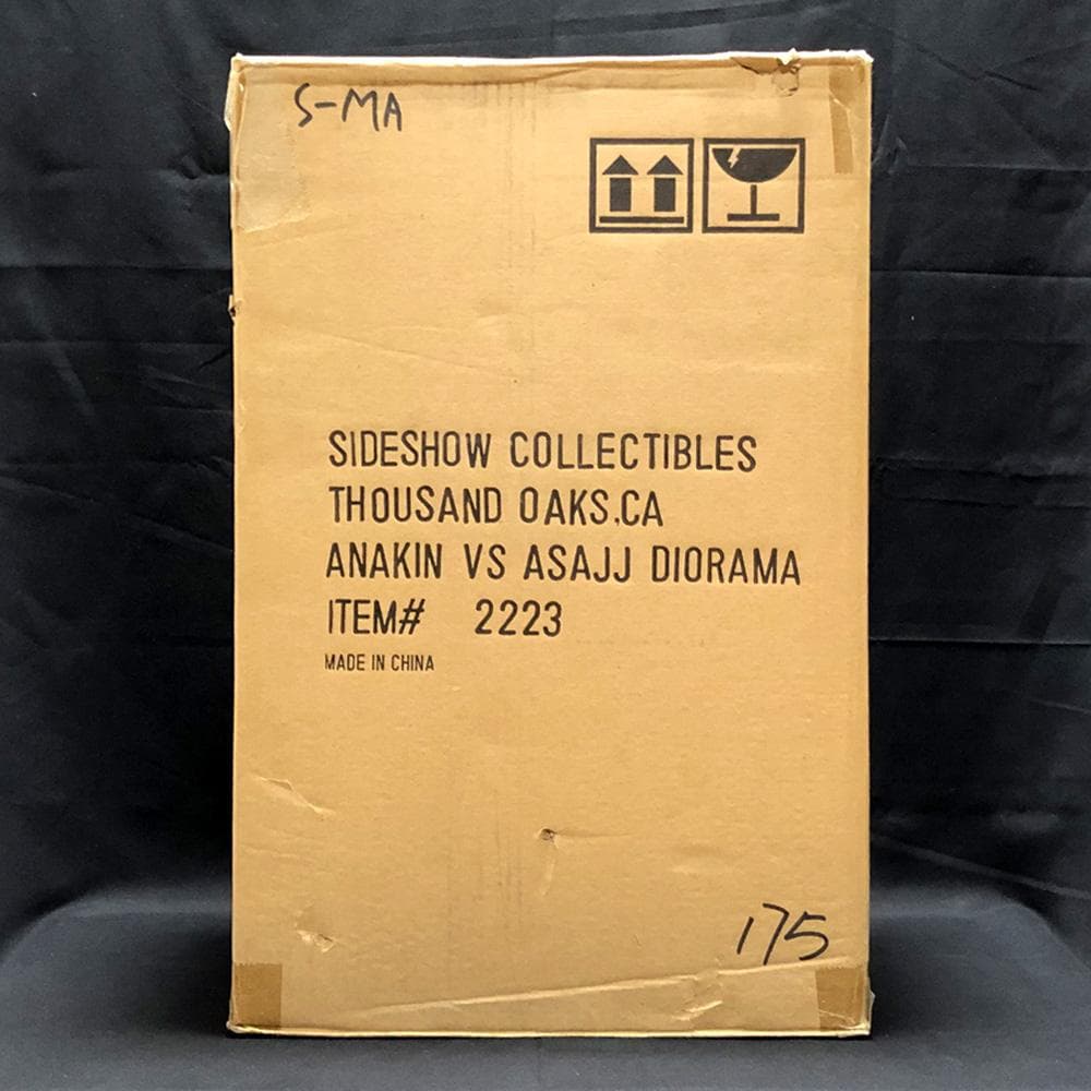 クローン・ウォーズ【アナキン vs アサージ】ジオラマ・スタチュー　サイドショウ