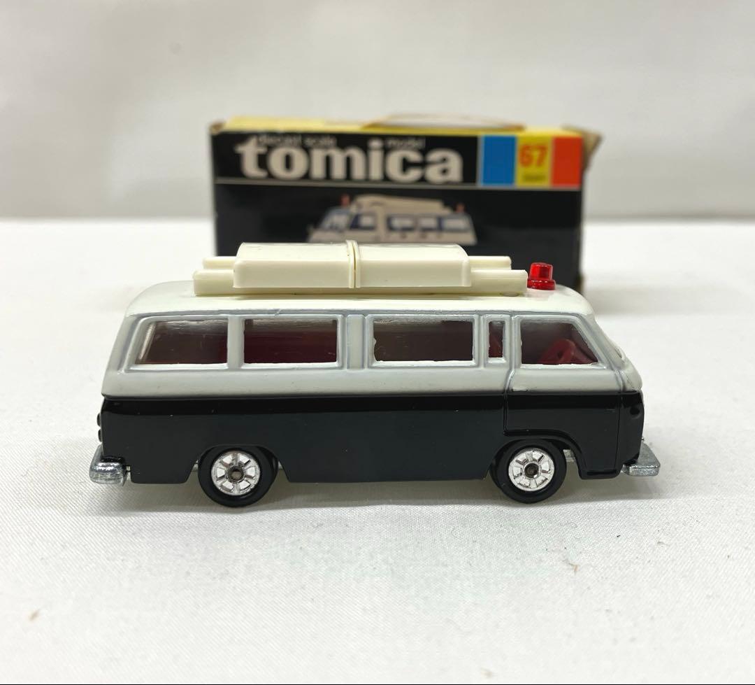 トミカ ニッサン キャブオール 事故処理車 ホワイト No.67 黒箱