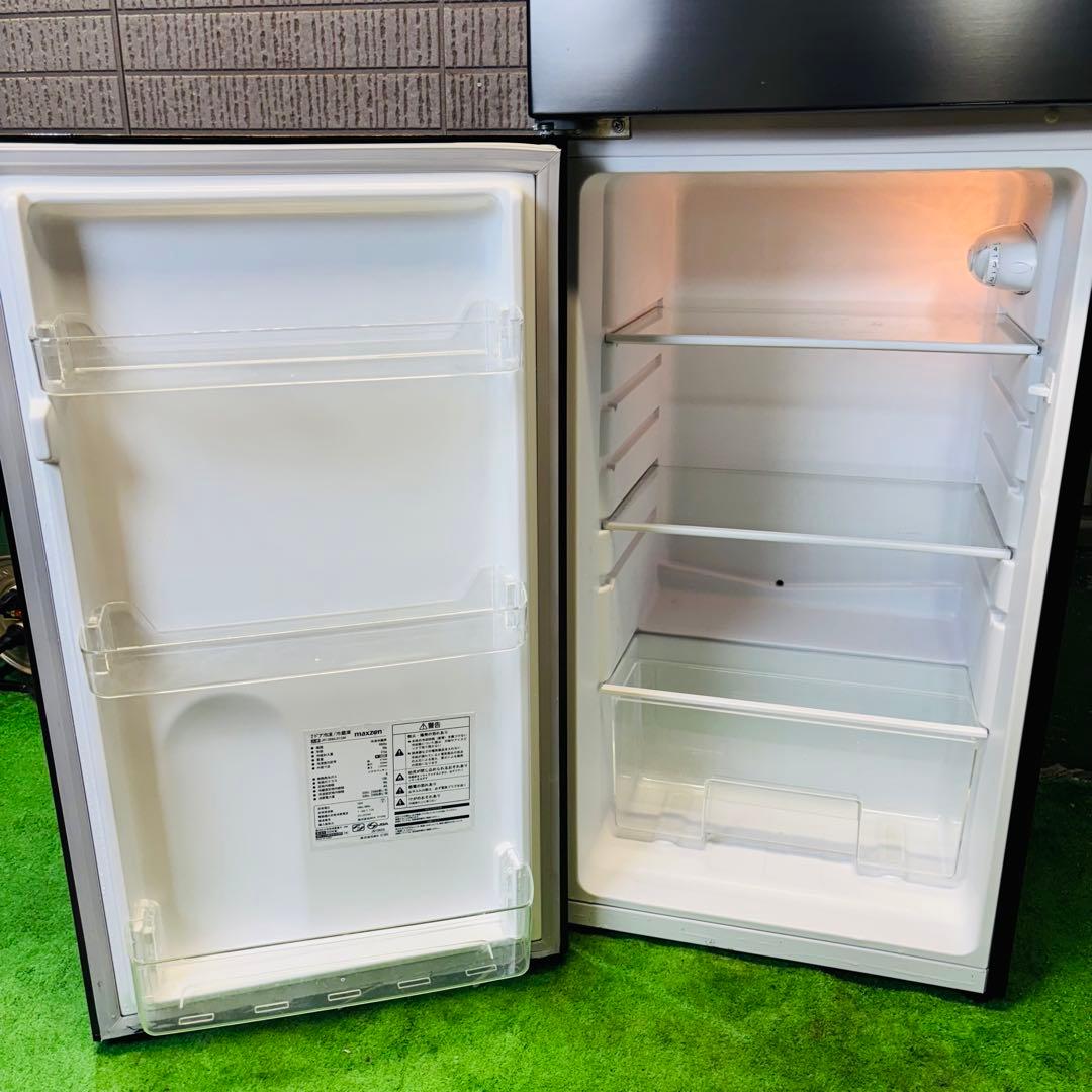 maxzen 138L 冷蔵庫 一人暮らし 訳あり ガンメタ【地域限定配送無料