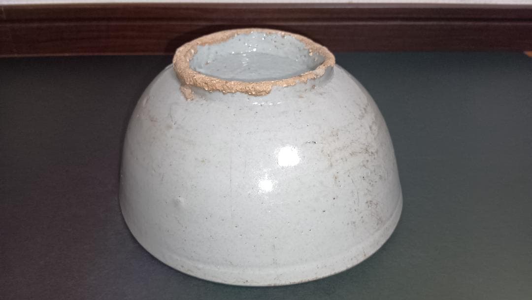 李朝 高麗白磁 鉢 金継ぎ修復品 韓国古陶磁 骨董