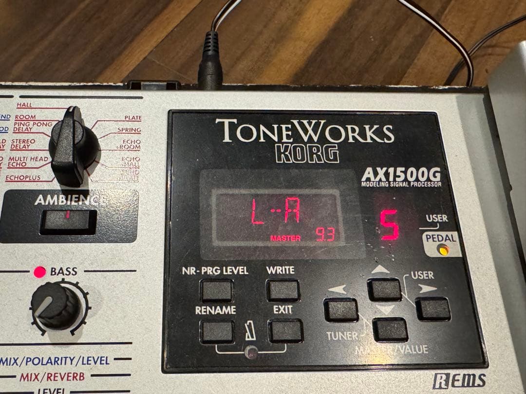 KORG AX1500G TONE WORKS ギター用 マルチエフェクター