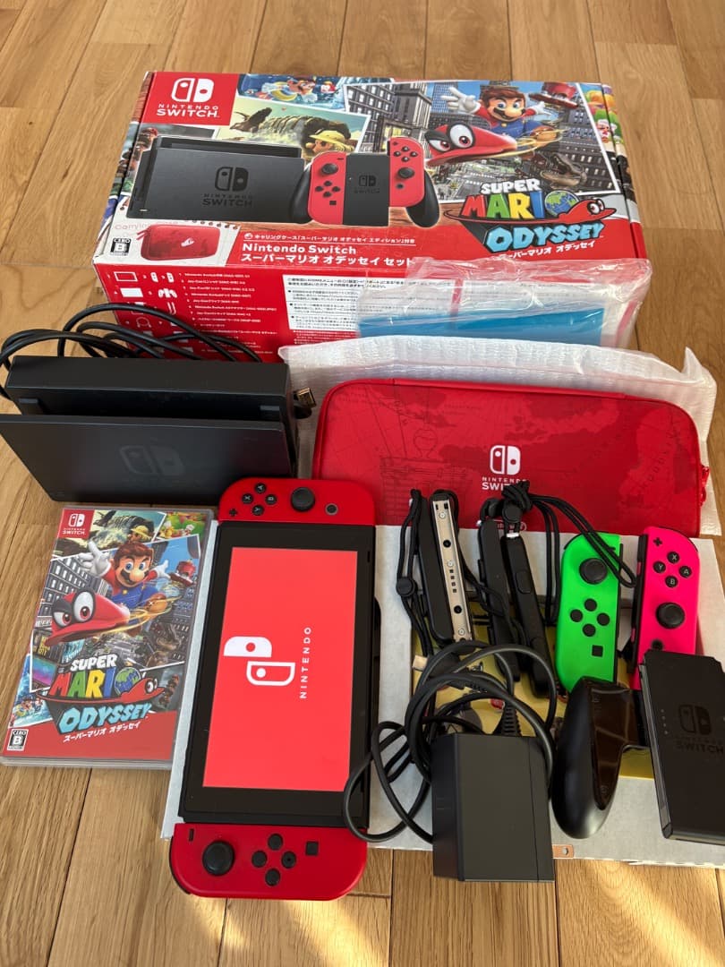さ*け様 Nintendo Switch スーパーマリオオデッセイセット追加Jo